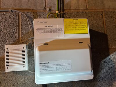 Consumer unit replacement in Whitehaven home by DS Electrical
