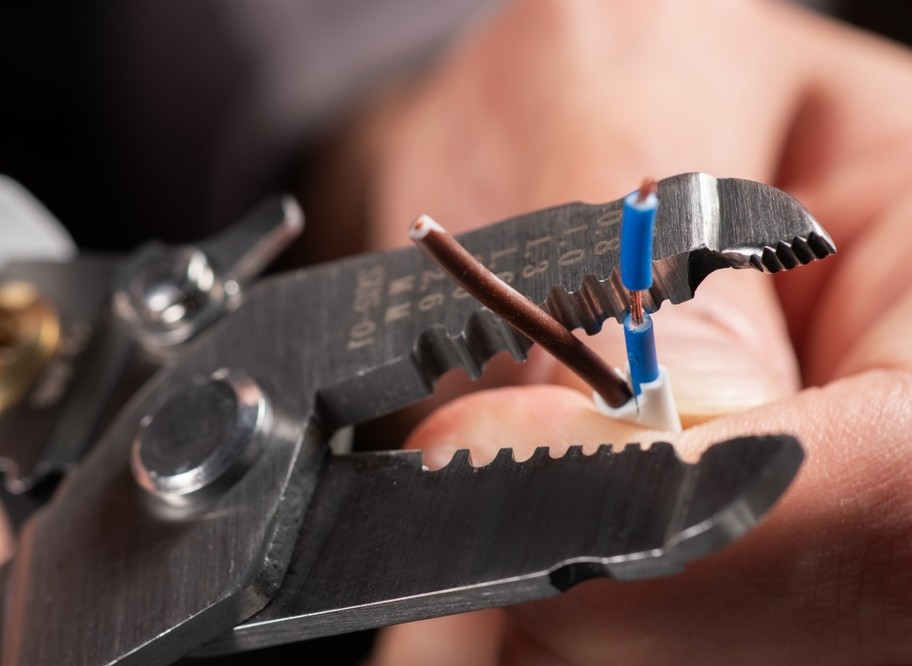 Certified electrician in Cleator Moor carrying out domestic repairs